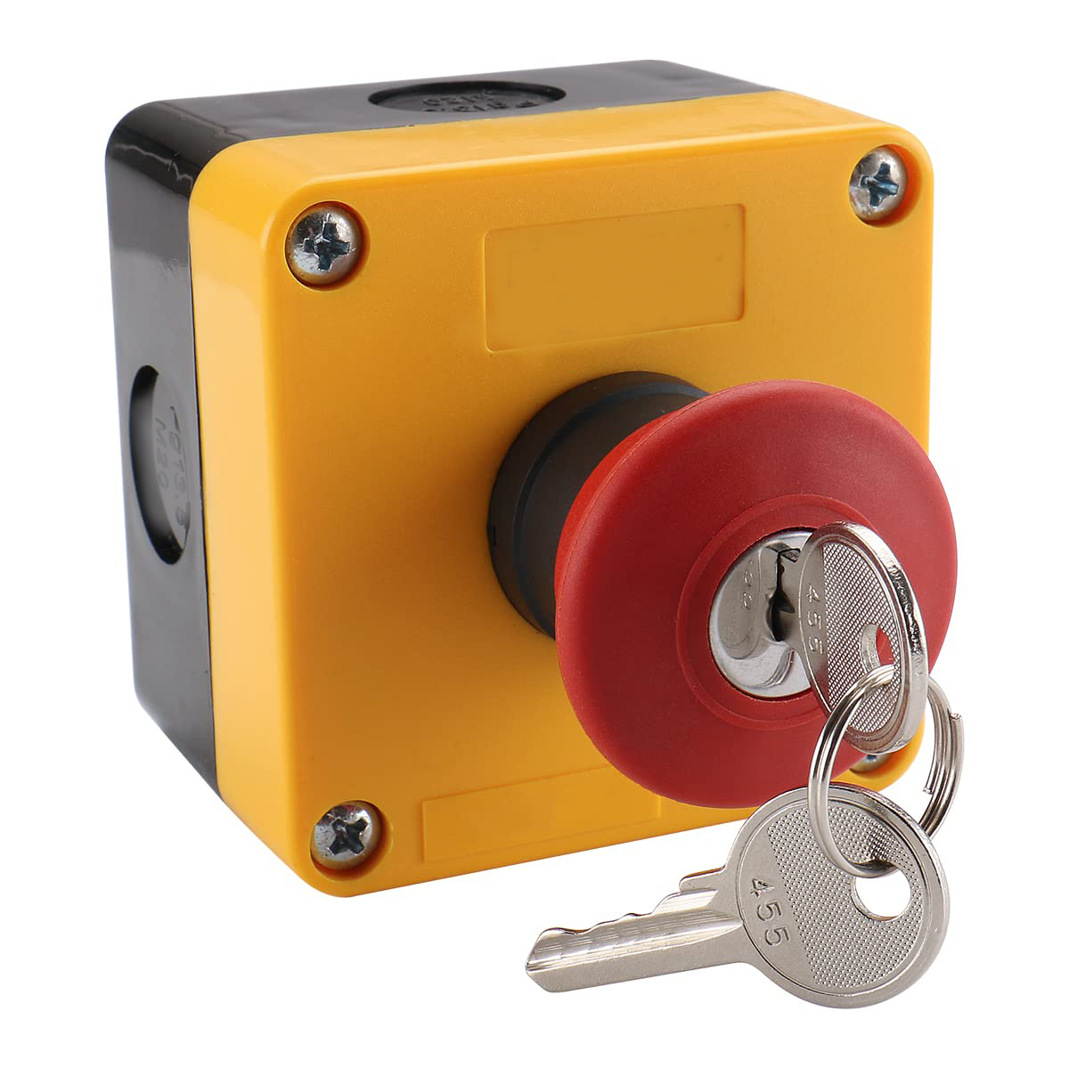 Пост управления кнопочный с функцией аварийной остановки с ключом SASSIN 3SA10-J184 Шкафы управления